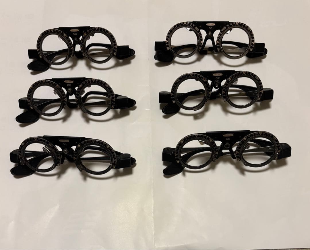 検眼フレーム　58、60、62、64、66、68 CHERRY Swingers (Olive Tortoise) – CHERRY LA