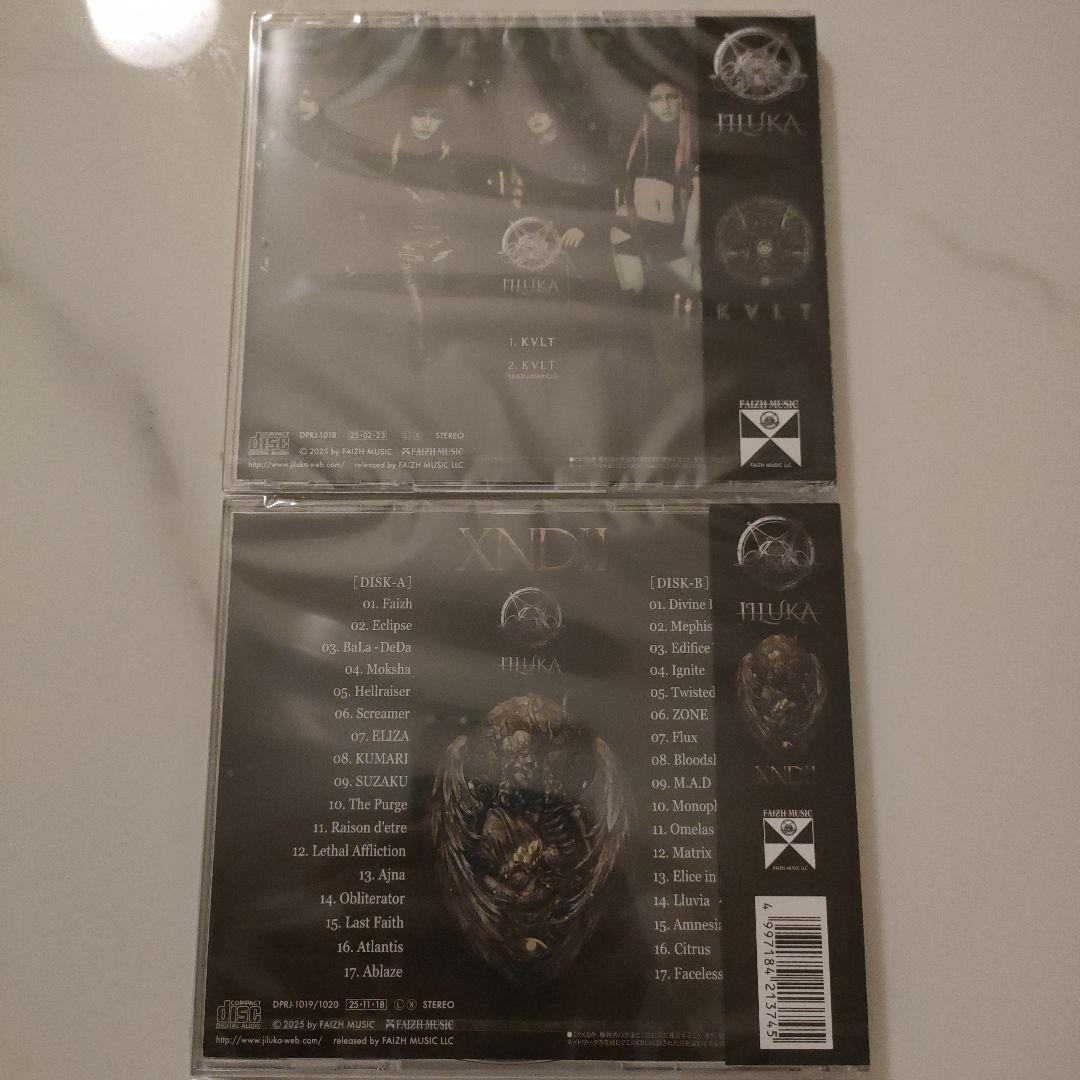 ★新品★JILUKA/XNDⅡ＋KVLT（会場限定盤CDセット）