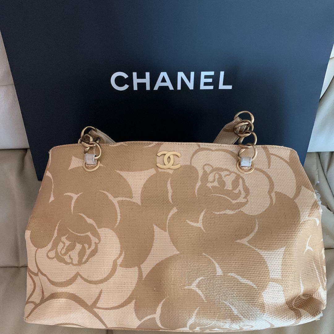 シャネル カメリア　ゴールドバック レア♥︎ シャネル(CHANEL)シャネル カメリア ショルダーバッグ バッグ