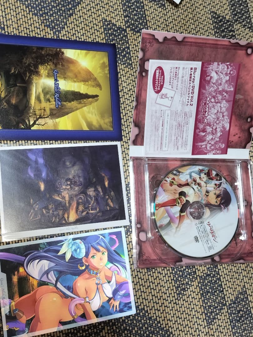 クイーンズブレイド リベリオン DVD 全巻セット