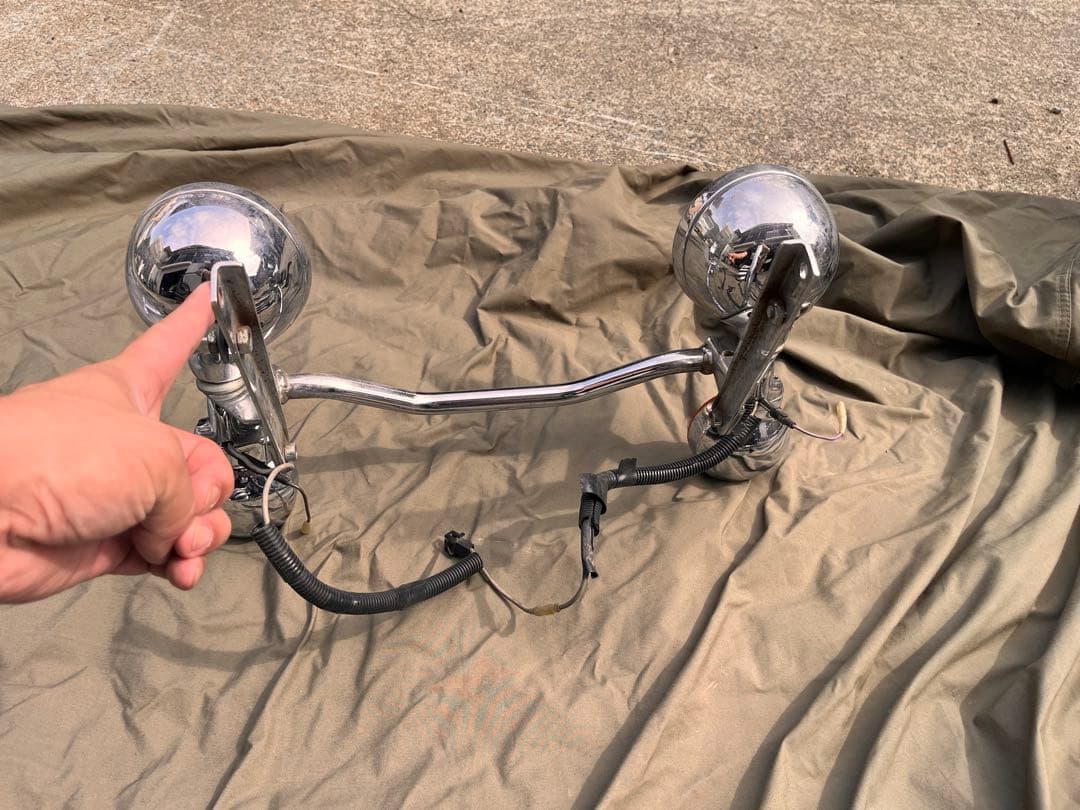 ハーレーエボ 純正パッシングライト 92FLSTC - メルカリ