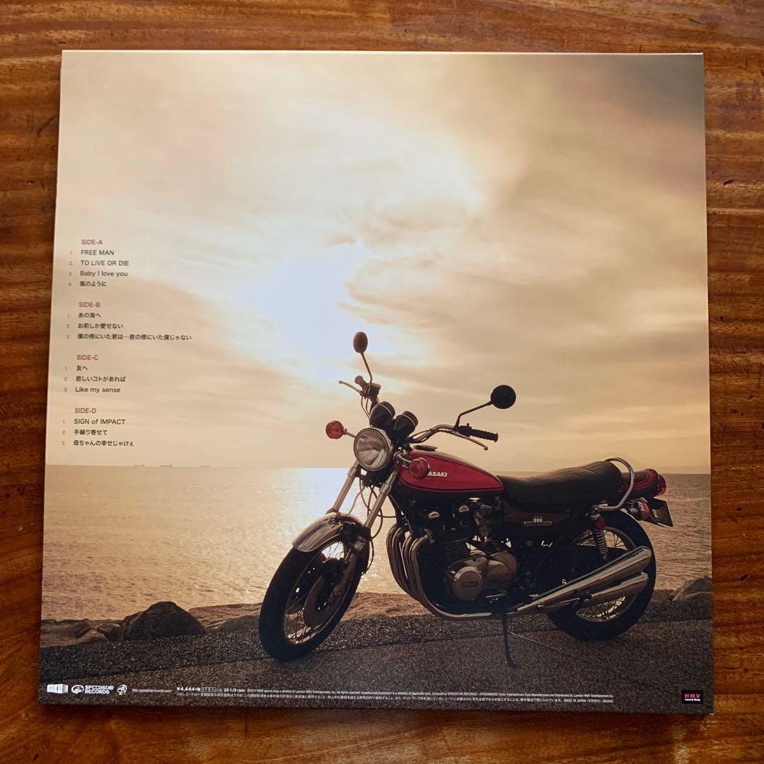 清木場俊介 REBORN（初回プレス限定 2枚組LPレコード）【未使用