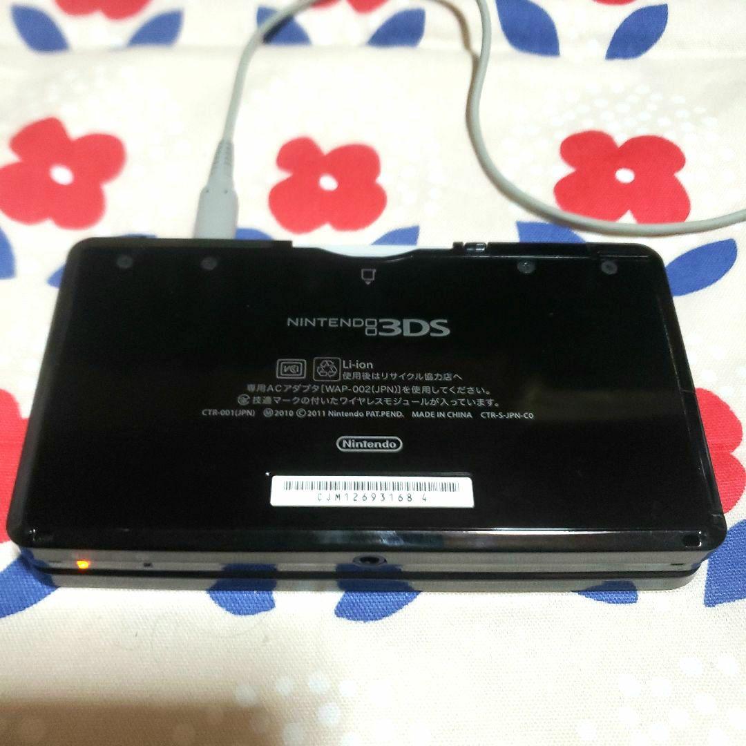 セット】3DS コスモブラック ケース メモリーカード 充電器 ソフト2本