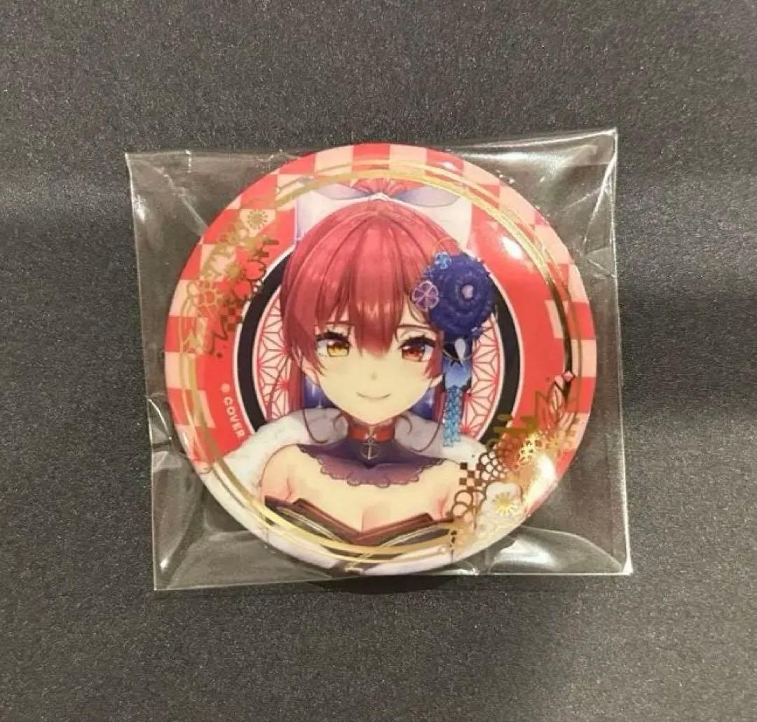 ホロライブ 箔押し缶バッジ 正月衣装ver 宝鐘マリン - メルカリ