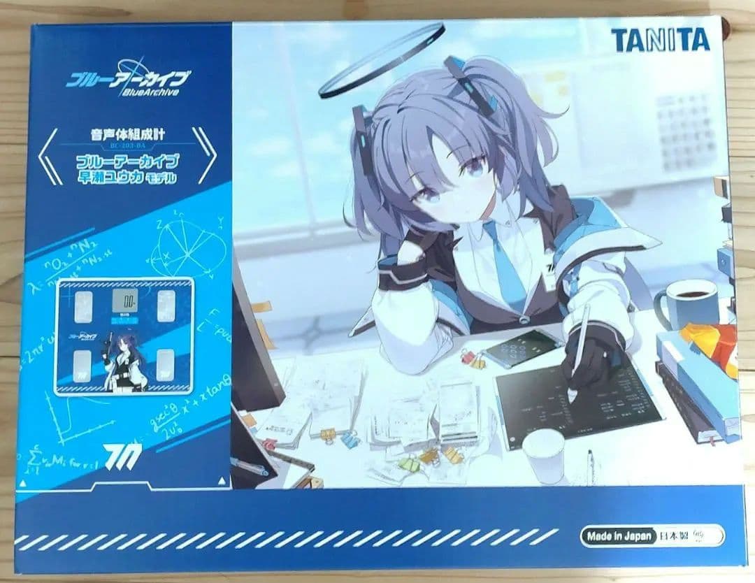 ブルーアーカイブ 早瀬ユウカモデル 体組成計 体重計 タニタ - メルカリ
