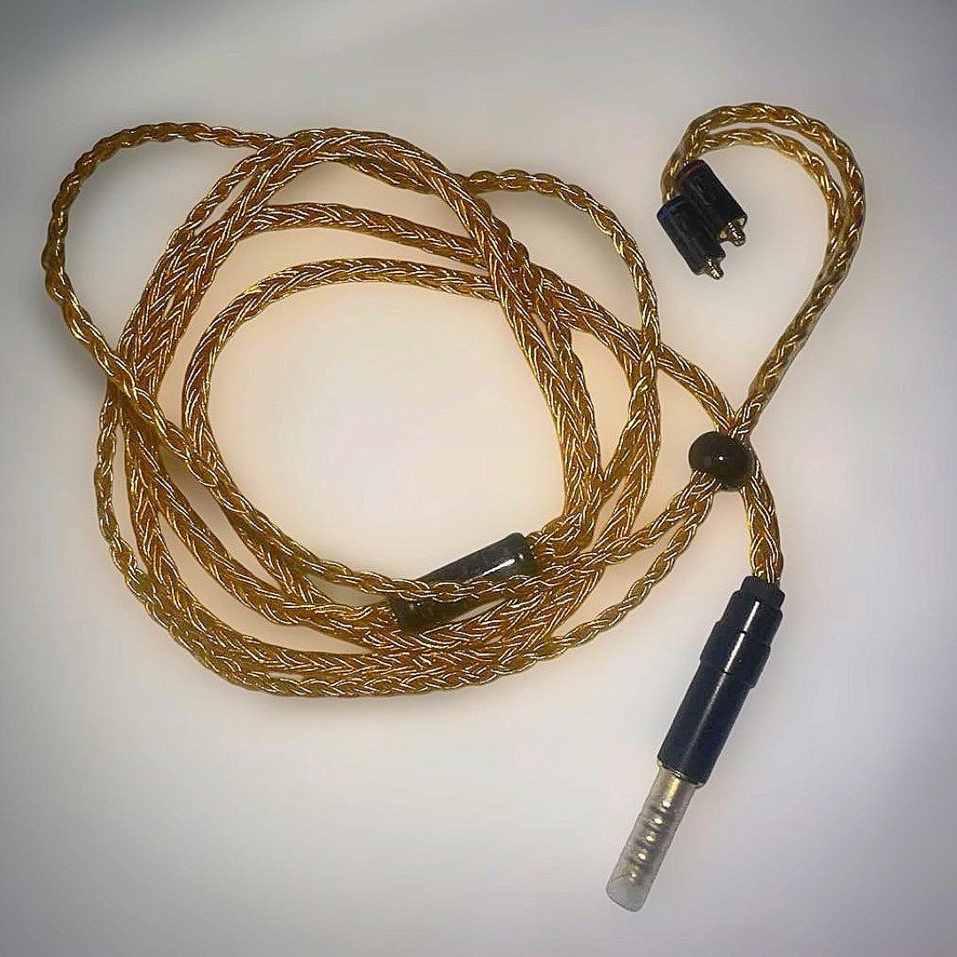 Victor HA-FW10000 16芯金メッキバランスケーブル　4.4mm