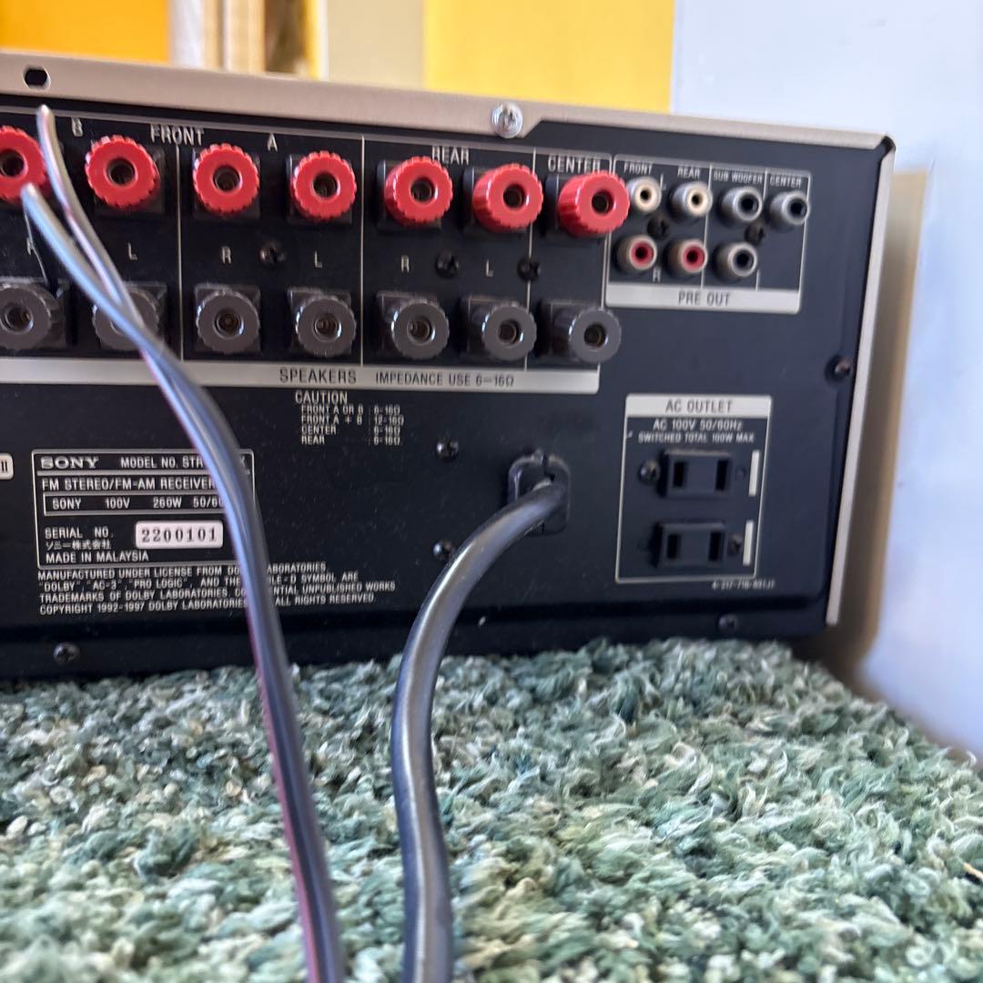 BE14 SONY STR-V828X 5.1ch サラウンドAVアンプ