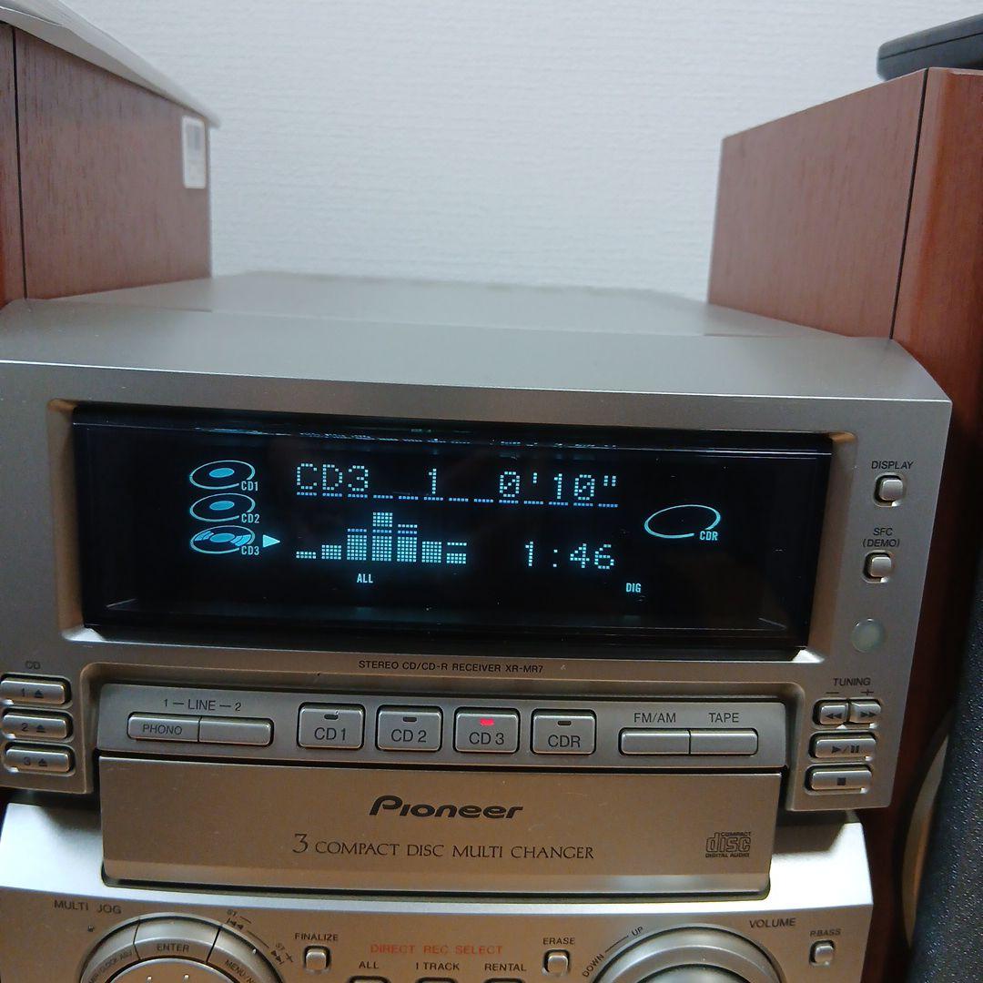 希少】パイオニア XR-MR7 CD-Rミニコンポーネントシステム - メルカリ