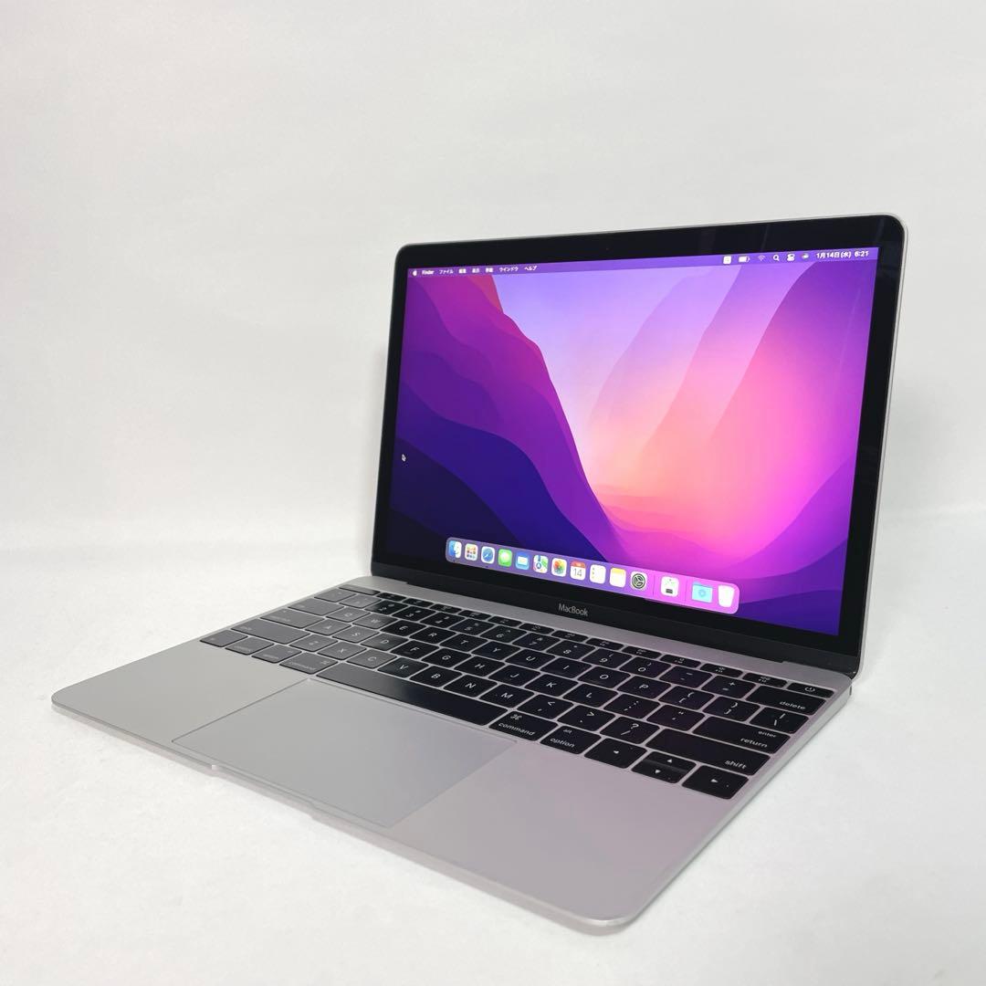 MacBook グレイ 薄型ノートPC 12インチ m5/SSD512GB - メルカリ