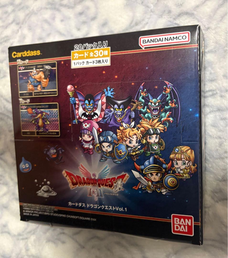 未開封】カードダス/ドラゴンクエストvol.1/BOX - メルカリ