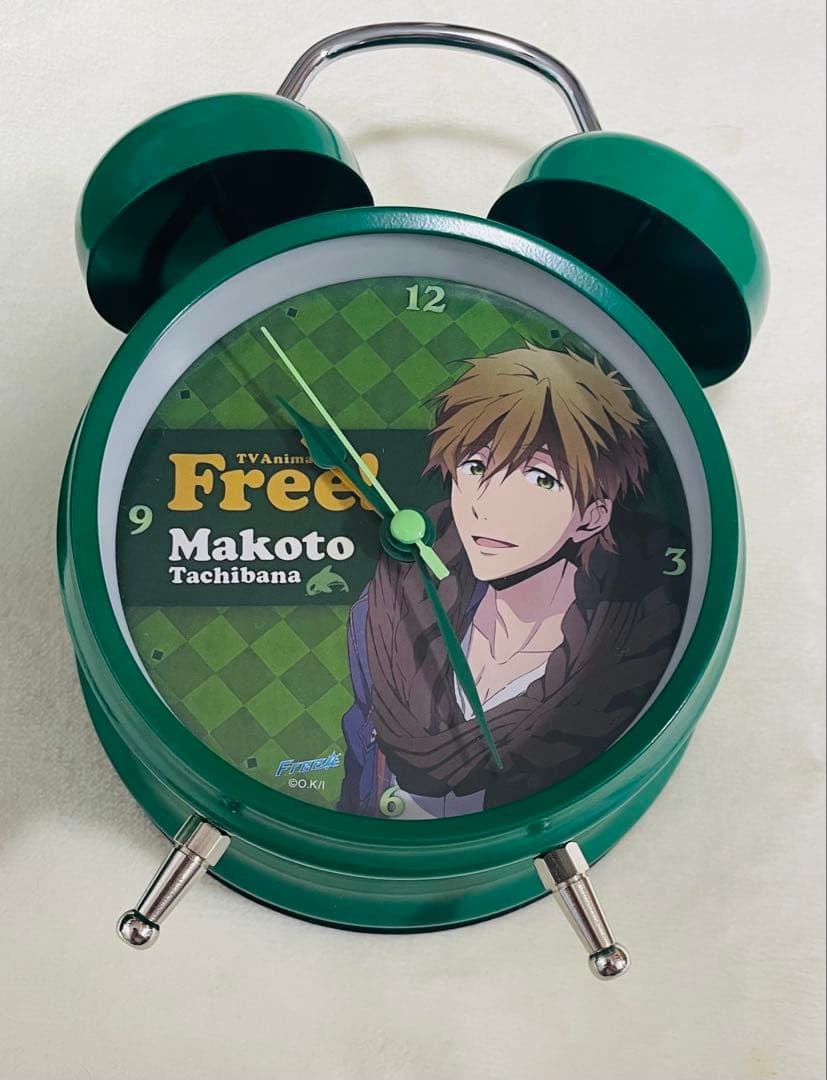 Free! 目覚まし時計 橘真琴 七瀬遙 2つセット - メルカリ