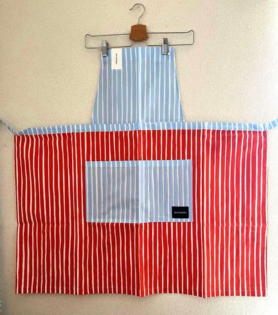 ☺︎新品未使用☺︎マリメッコ marimekko エプロン ピッコロ 希少