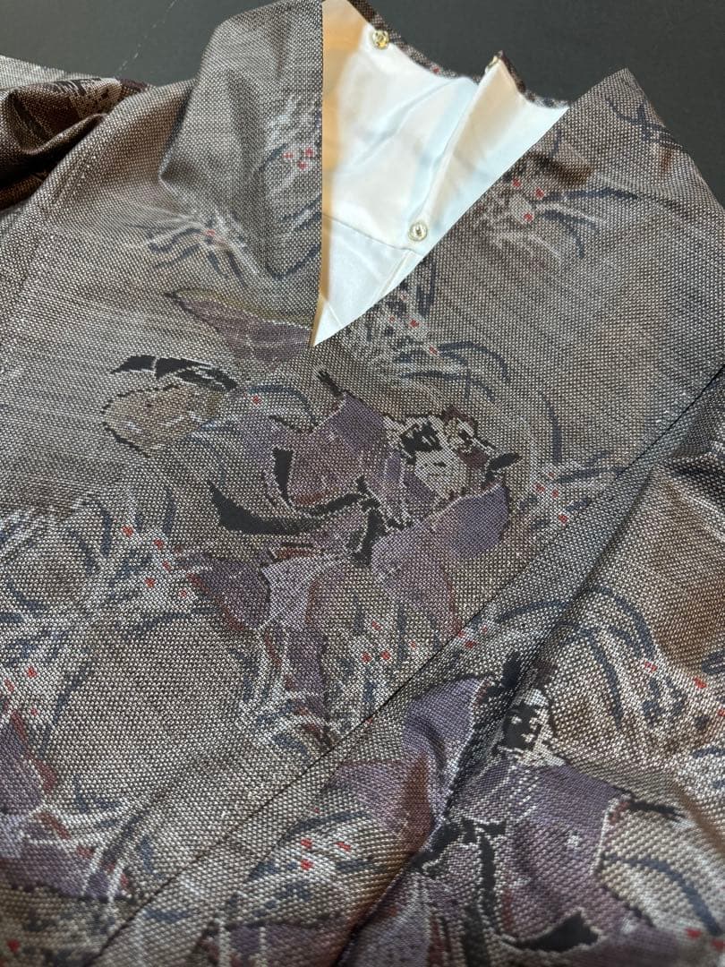 極上】「都喜ヱ門」本場奄美産大島紬「極上片ス12マルキ」「舞い童子」