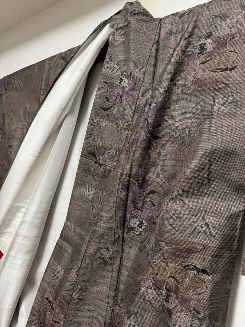 極上】「都喜ヱ門」本場奄美産大島紬「極上片ス12マルキ」「舞い童子」