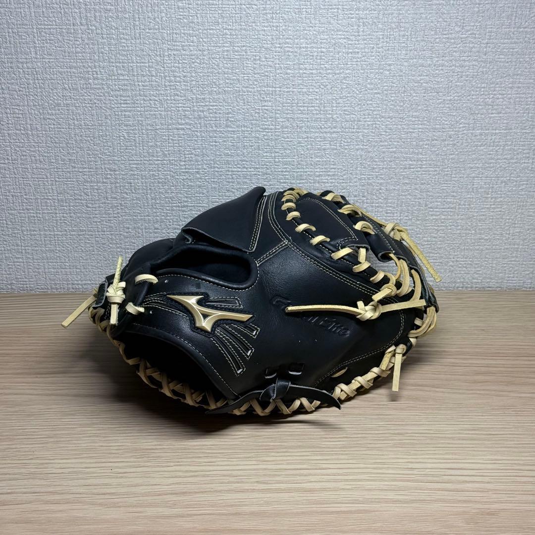 ミズノ グローバルエリート 軟式 キャッチャーミット クロス締め
