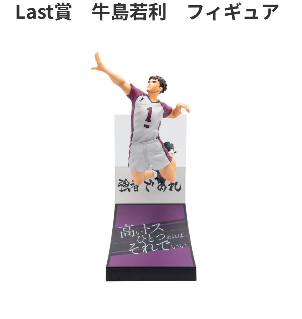 a*a様 ハイキュー！！ Happyくじ ラストワン 牛島若利 - メルカリ