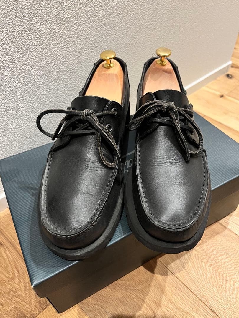 パラブーツ　ナノユニバース別注　デッキシューズ　ARPENTEUR 8 26.5 楽天市場】arpenteur parabootの通販