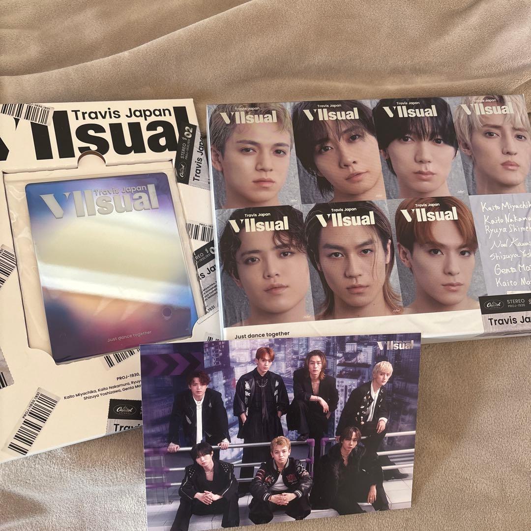 Travis Japan VIIsual FC盤 Travis Japan VIIsual(FC限定盤)/[2CD+Blu-ray]◇B : WebShopびーだま