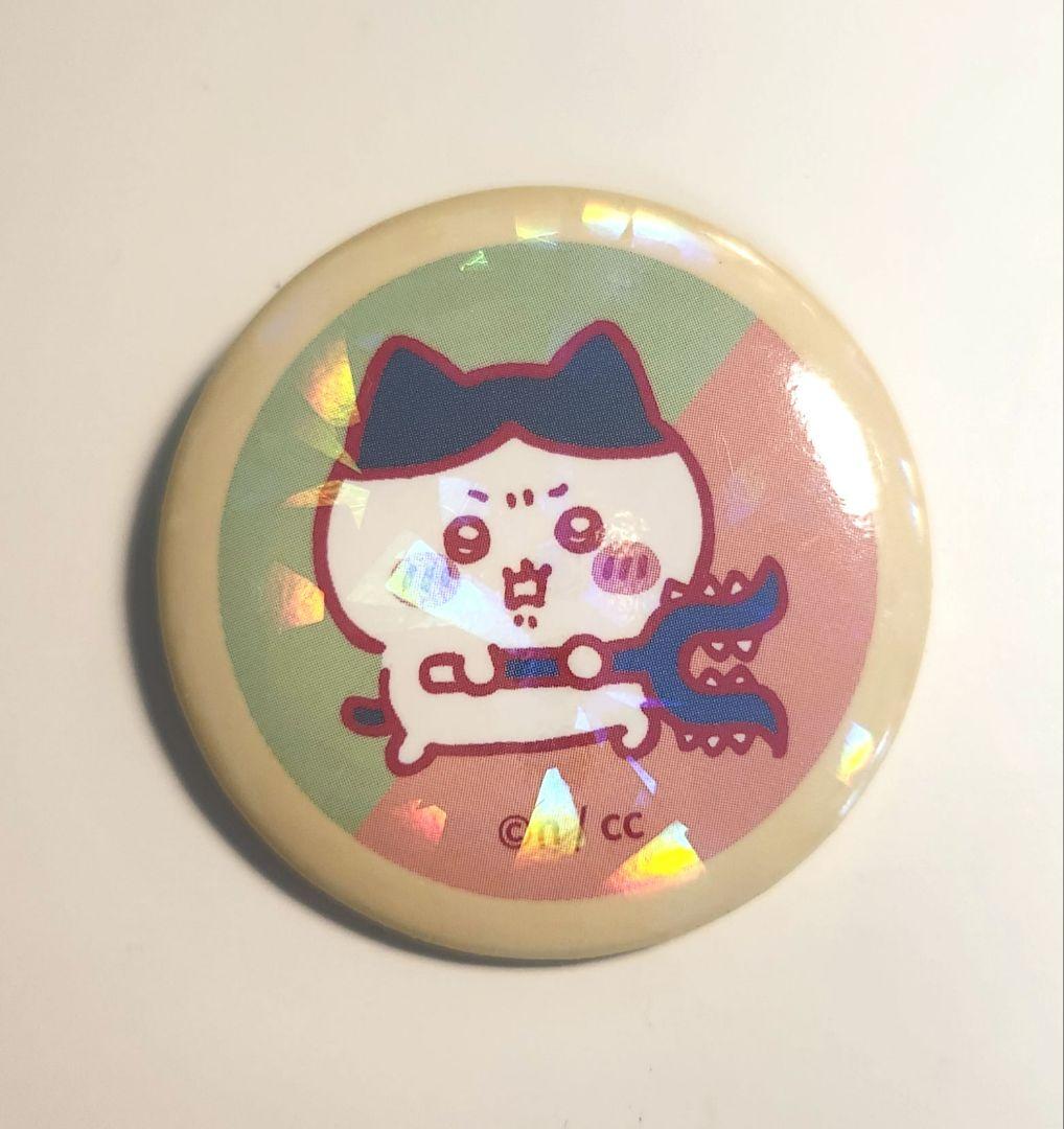 公式) 韓国限定 ちいかわ キラキラ缶バッジ ハチワレ - メルカリ