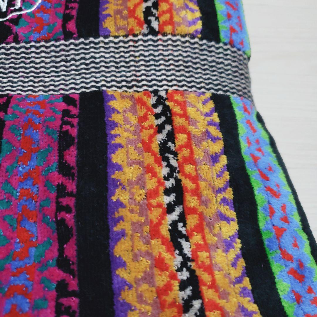 ◇MISSONI ◇ミッソーニ ◇タオルケット◇ ストリシア◇ ロゴ刺繍