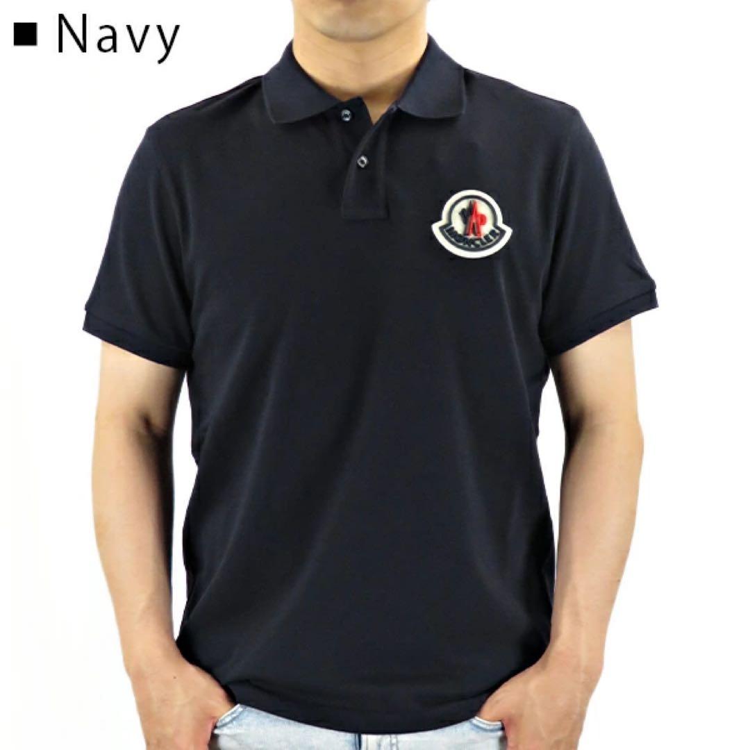 【正規品】MONCLERポロシャツL MONCLER（モンクレール） 半袖 ポロシャツ メンズ クレリック ロゴ