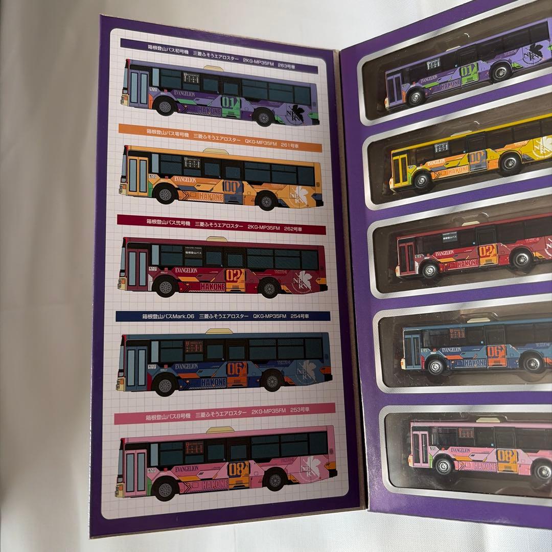 箱根登山バス エヴァンゲリオン バス 5台セット - メルカリ
