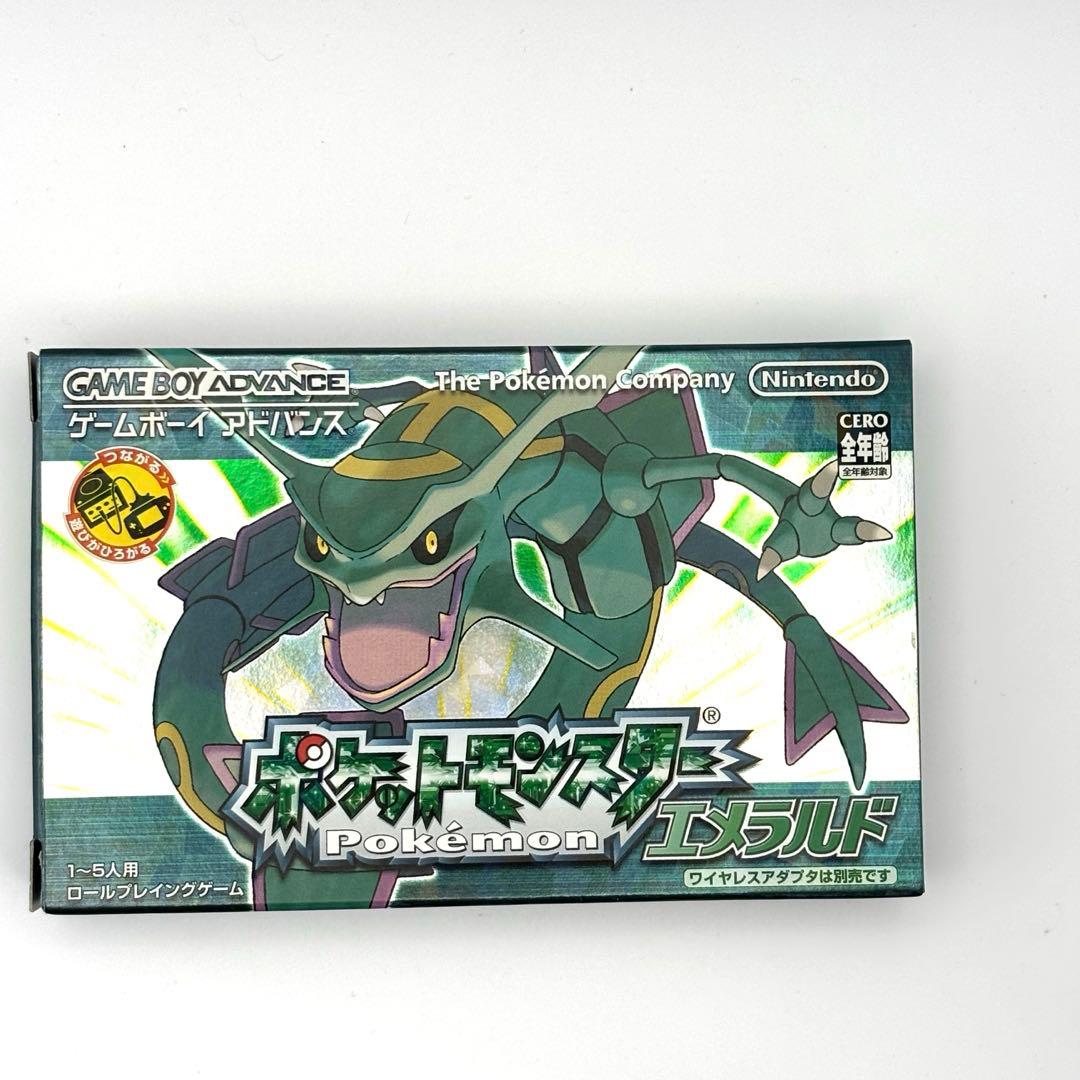即購入可】ポケットモンスターエメラルド 動作確認済み 時計電池切れ