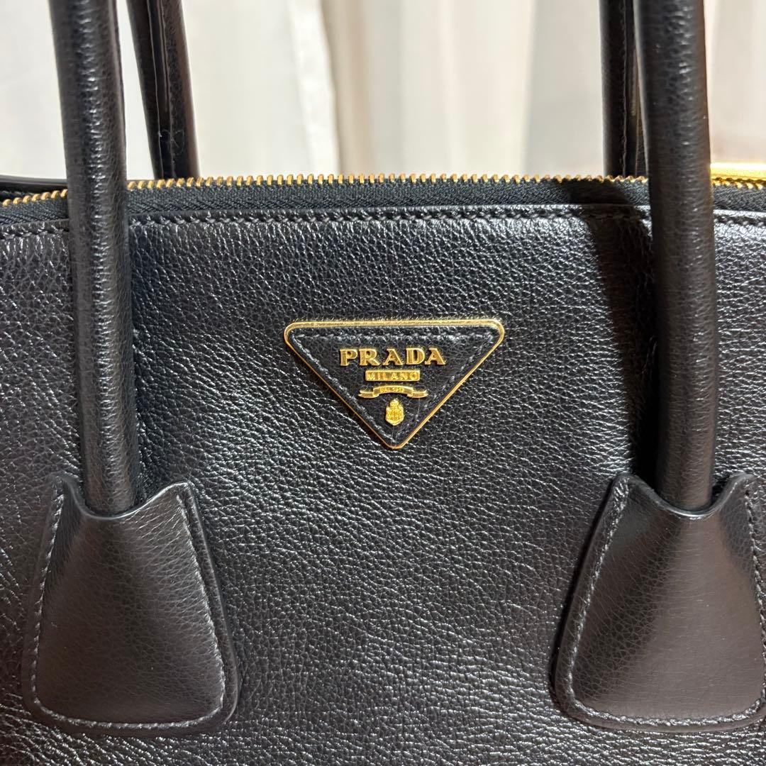 PRADA 2way ハンドバッグ GLACE'CALF 1BG625 - メルカリ