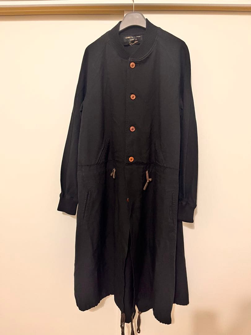 コムデギャルソンオムプリュス ドッキング刺繍コート - メルカリ