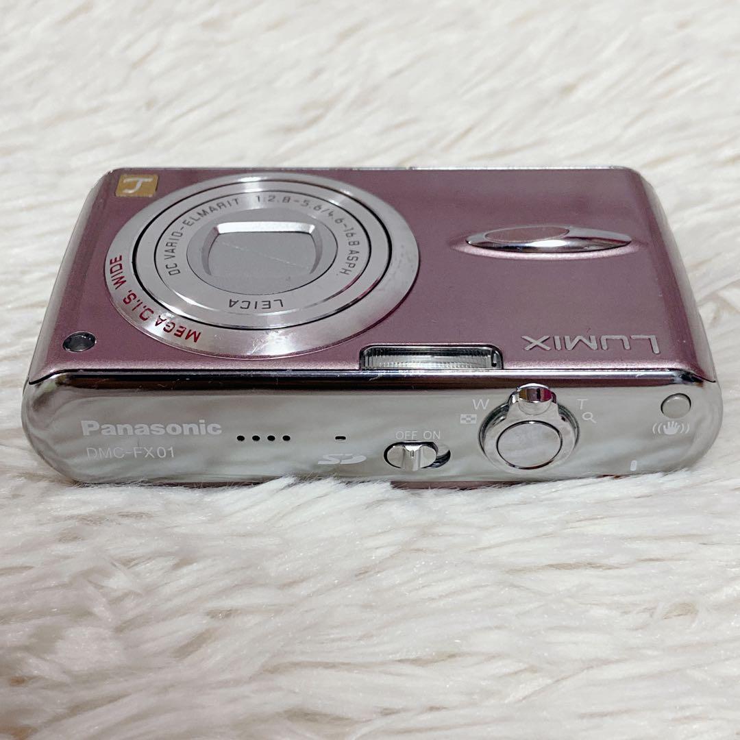 極美品】 Panasonic DMC-FX01 デジタルカメラ ピンク - メルカリ
