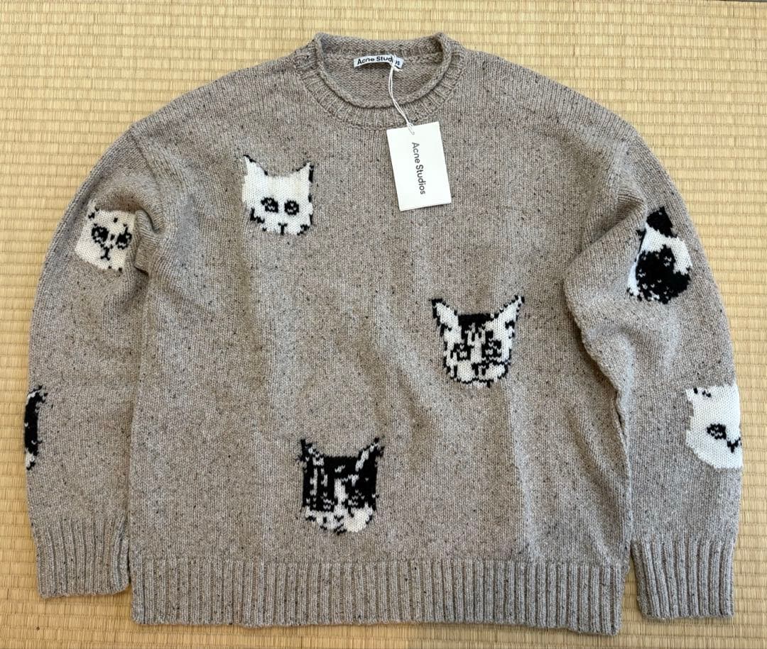 Acne Studios アクネ ストゥディオズ ジャガードニット - メルカリ