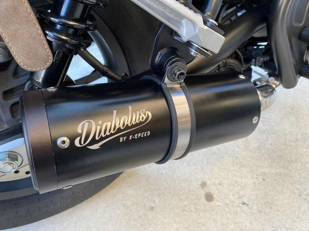 レブル 250Diablo マフラー(2017-2022年モデル用) Amazon | Diabolus ～2022年までのレブル対応 ホンダレブル250用