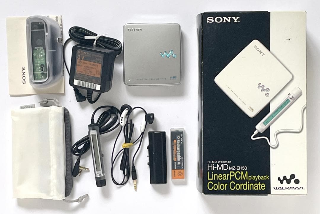 未使用品 ソニー MDウォークマン MZ-EH50 Hi-MD 元箱他付属あり Amazon.co.jp: SONY MDウォークマン MZ-EH50 P : 楽器・音響機器