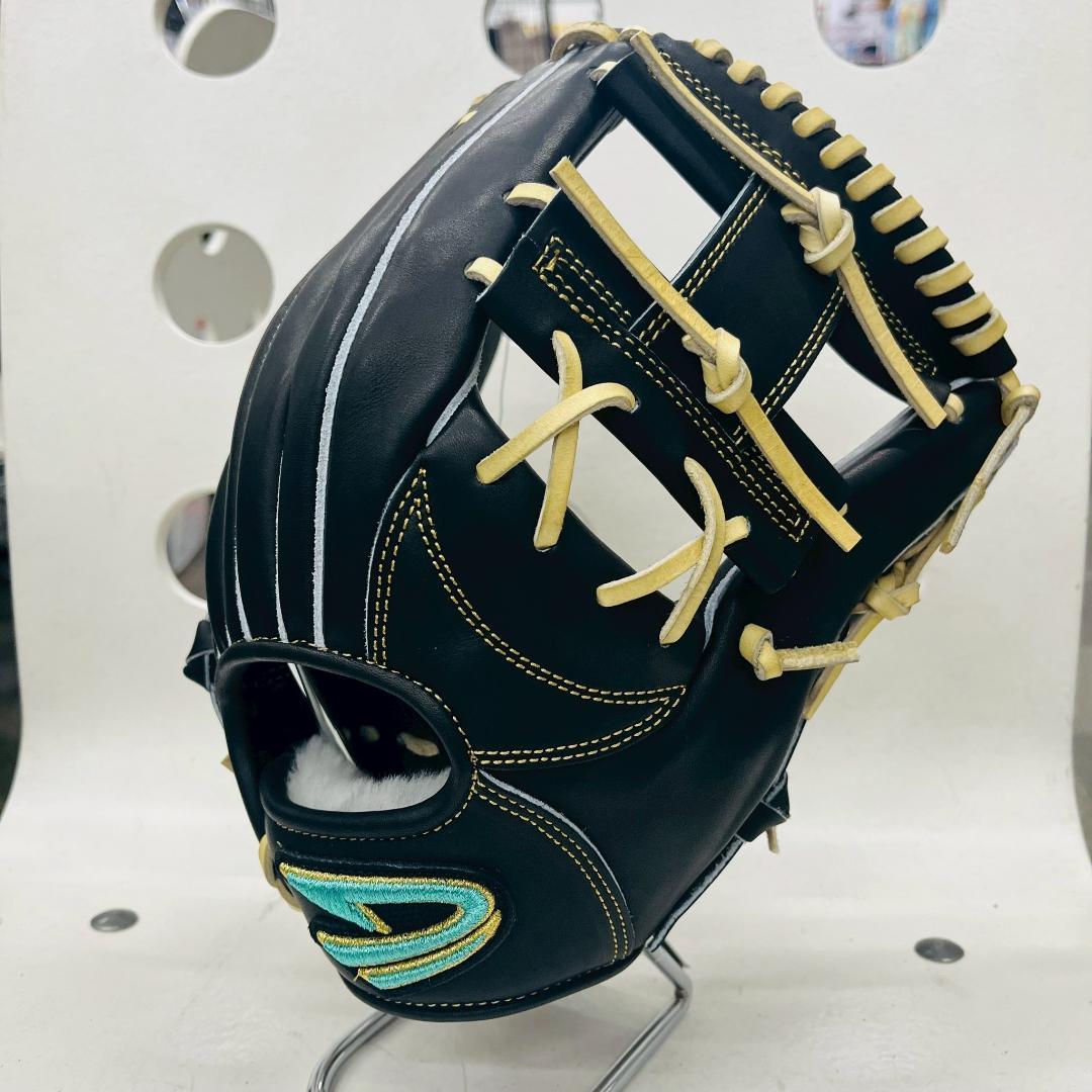 値下げ　特別価格　ディークエスト　PHR-290　軟式用　内野手用　ブラック bbltomoi_phr-290-bk-cbr-lh