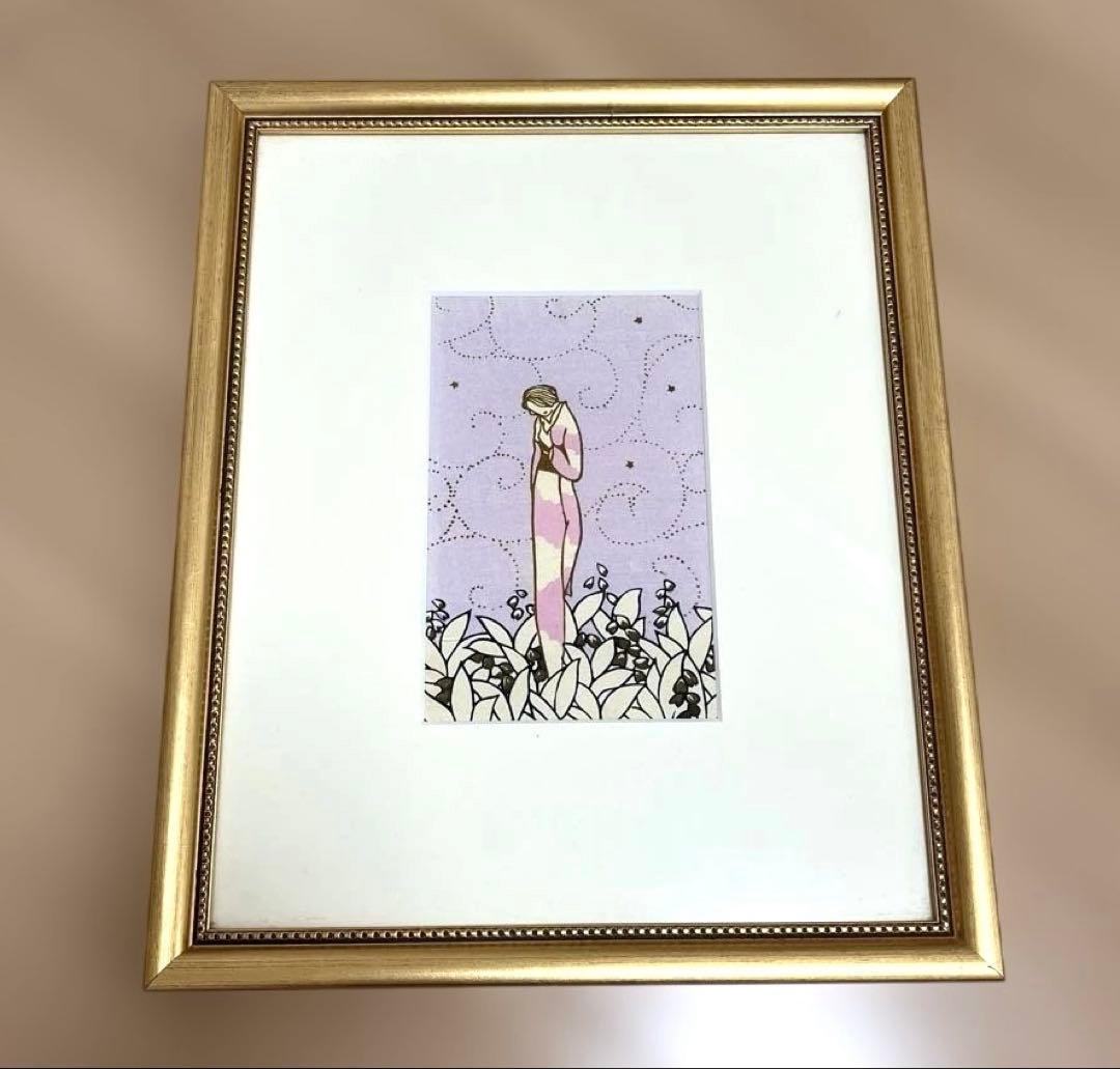 （希少）小林かいちの額装入りポスター kazaru <カザル> │mocha 額装版A3クリアポスター(星映え)