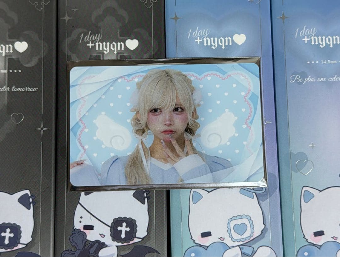 nyqn❤︎ カラコン特典トレカ らぶしっく はやて - メルカリ