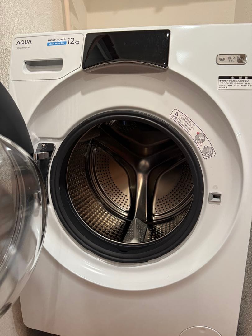 AQUA ヒートポンプ式 ドラム洗濯機 12kg 楽天市場】洗濯乾燥機 ドラム式 ヒートポンプ（メーカーアクア）（洗濯