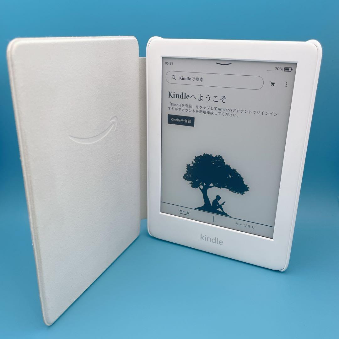 美品】 Kindle 第10世代 8GB ホワイト バッテリー良好 広告なし - メルカリ