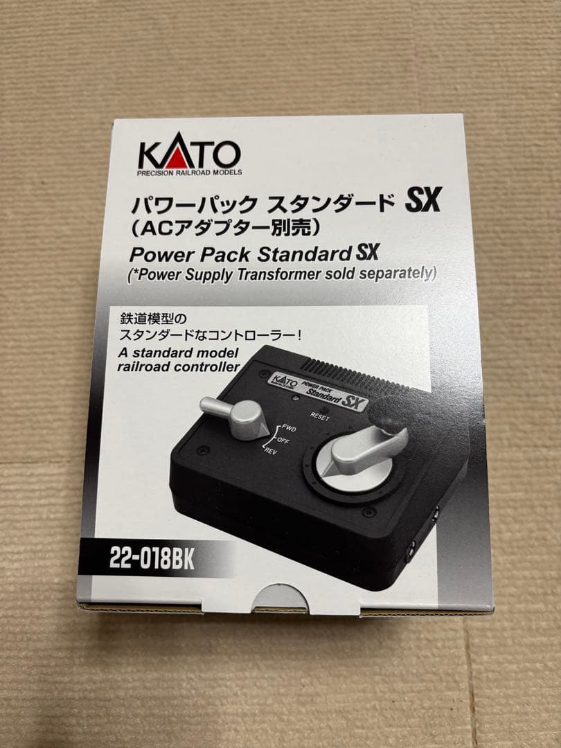 KATOパワーパックスタンダードSX N用アダプター付き KATO鉄道模型オンラインショッピング パワーパックスタンダードSX(AC