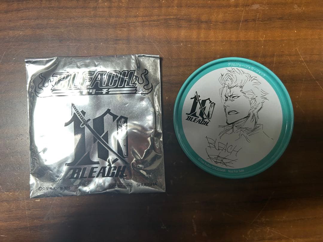 BLEACH 10周年記念 缶コースター グリムジョー•ジャガージャック