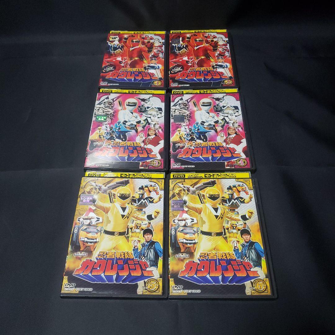 忍者戦隊カクレンジャーDVD全11巻セット【レンタルアップ品】