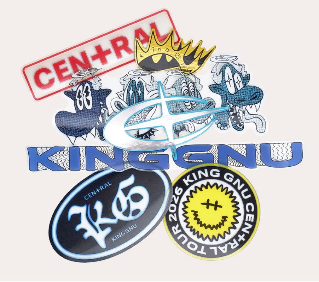 King Gnu CEN+RAL Tour 2026 ステッカー - メルカリ