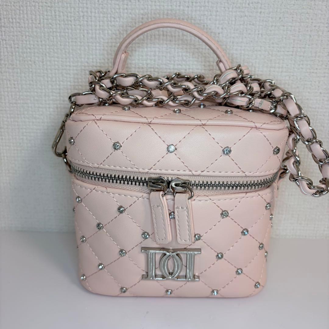 k*様 ♡ ダーリッチ Darich ♡ キルティングビジュースクエアミニバッグ キルティングビジュースクエアミニバッグ（ショルダーバッグ）｜Darich