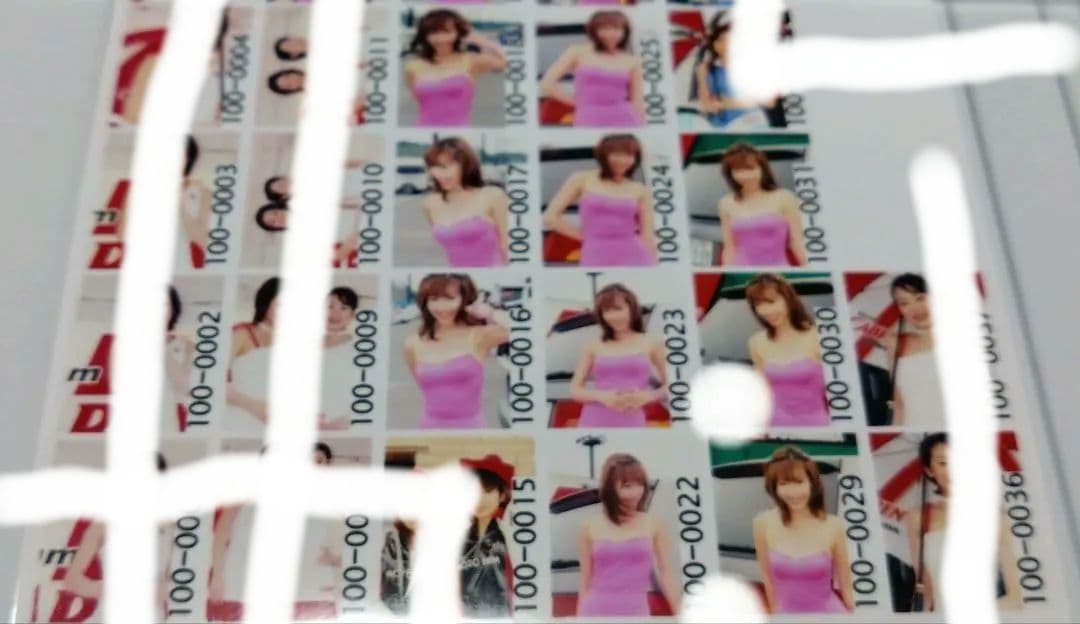 レースクイーン　写真　はがきサイズ　37枚　青柳玲麻　ほか　アイドル　タレント