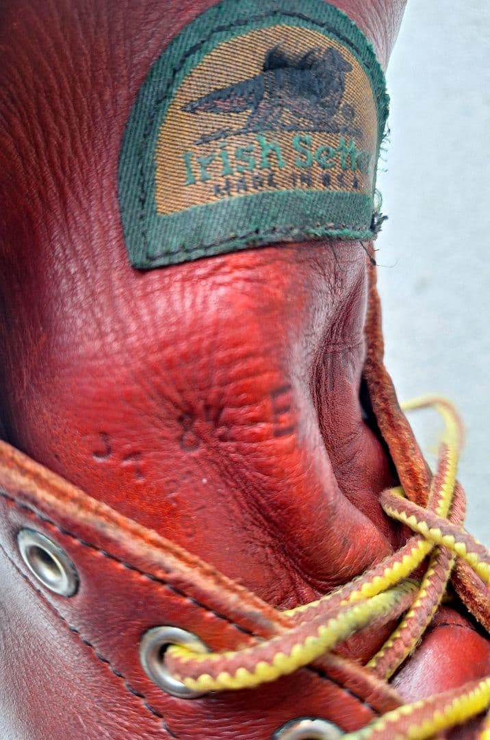 半円犬タグ レッドウィング 8175 ビブラム 8.5E 97年製