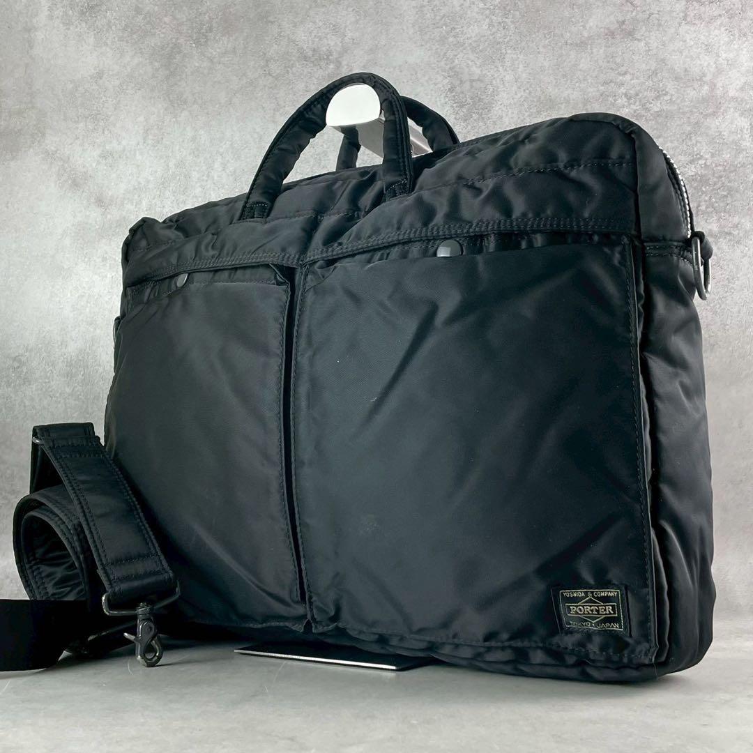 PORTER ビジネスバッグ 2way ブリーフケース タンカー ブラック 黒 TANKER(タンカー) 2WAY BRIEFCASE | 吉田カバンホームページ | YOSHIDA