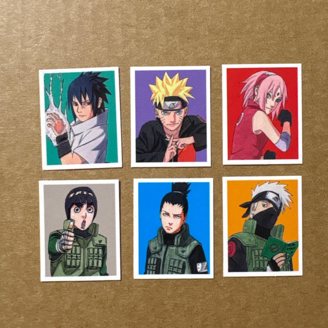 ジャンプフェア 特典 シール NARUTO ナルト サスケ カカシ シカマル