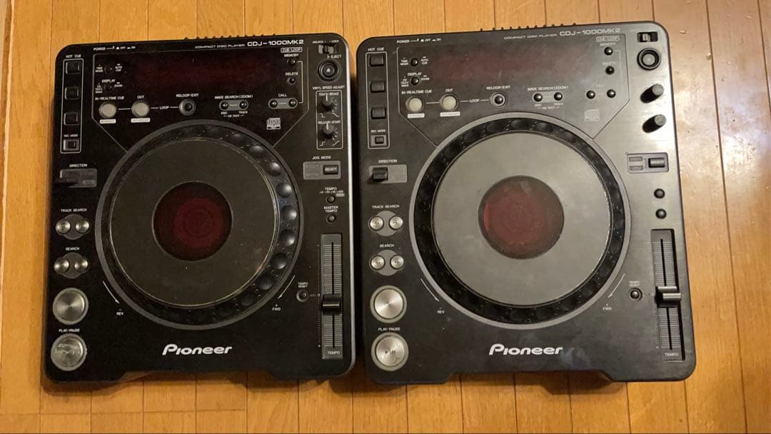 Pioneer CDJ-1000MK2 パイオニアCDJ中古2台セット DJ機材 Pioneer DJ XDJ-1000Mk2 マルチメディアプレーヤー パイオニア | 島村