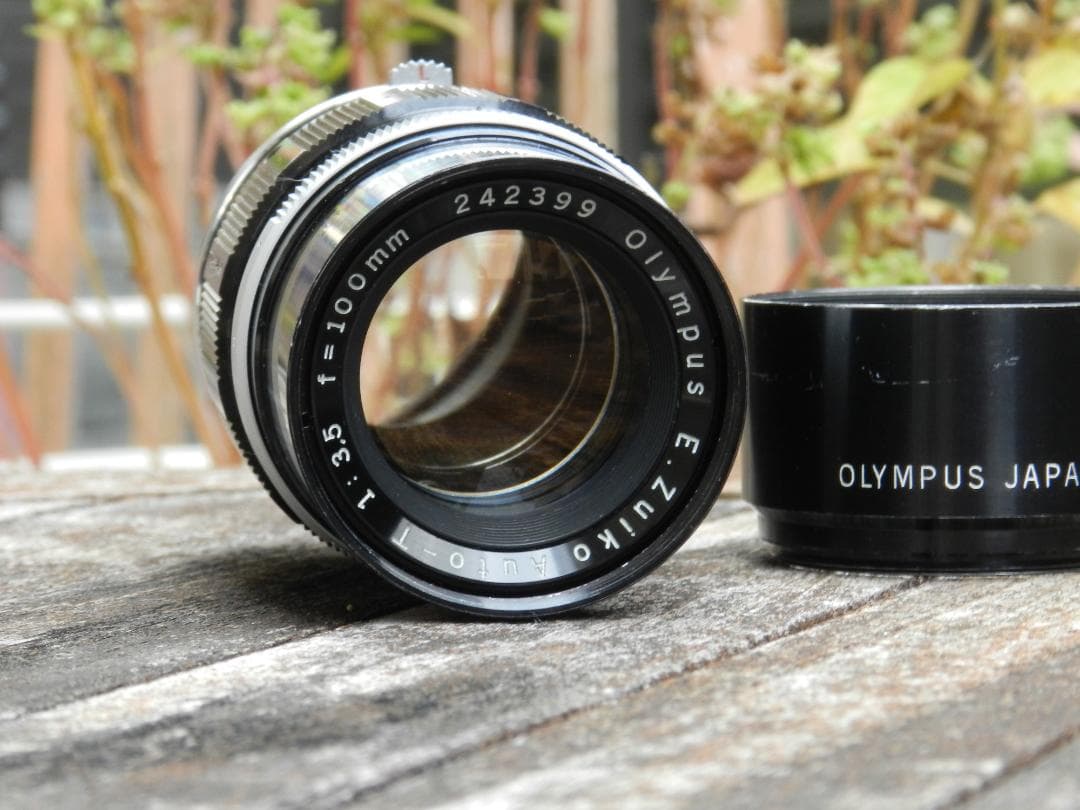 Olympus E.Zuiko Auto-T 100mm f/3.5 レンズ Olympus E.Zuiko Auto-T 100mm f/3.5 Telephoto Lens for Pen From