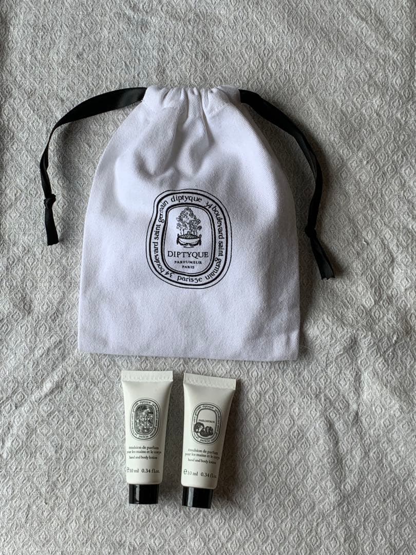 diptyque Élévateur de Peau ボディローション 巾着袋 ディプティック